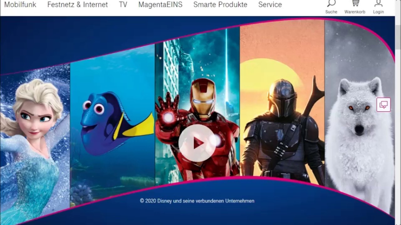Telekom Disney+ Telekom Disney+