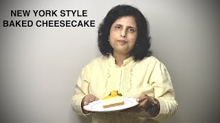 New York Style Baked Cheesecake