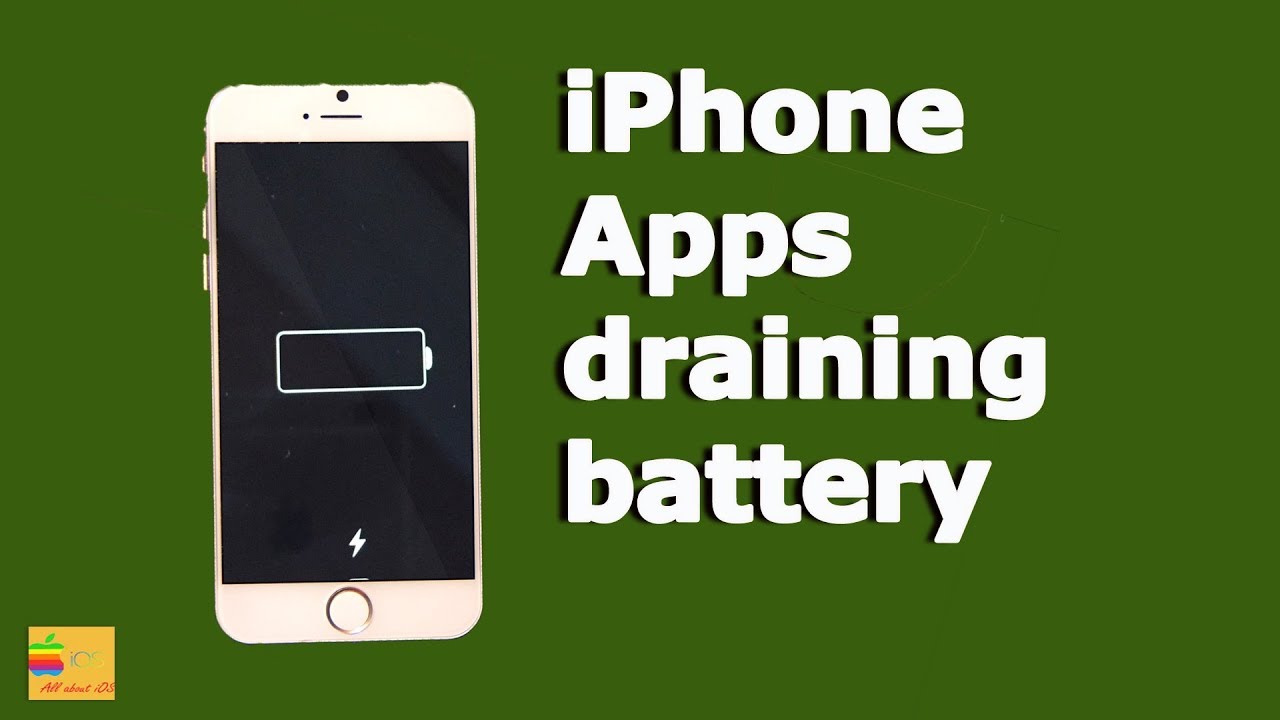 Draining battery. Battery draining app.