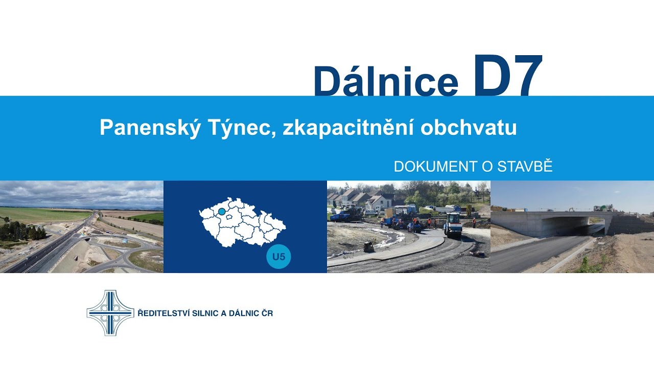D7 Panenský Týnec, zkapacitnění obchvatu (dokument o stavbě)