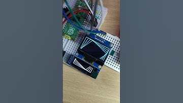 MicroPython display on two OLED, as one FrameBuffer. ex.3 draw squares across two display