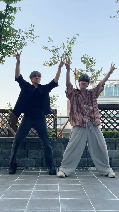 JUST B (저스트비) LIMJIMIN&DY #BTS #PermissiontoDance Challenge. #Shorts