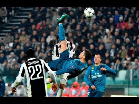 GOL CRISTIANO RONALDO DE BICICLETA - JUVENTUS x REAL MADRID