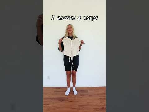 Video: Ako si obliecť korzet: 15 krokov (s obrázkami)