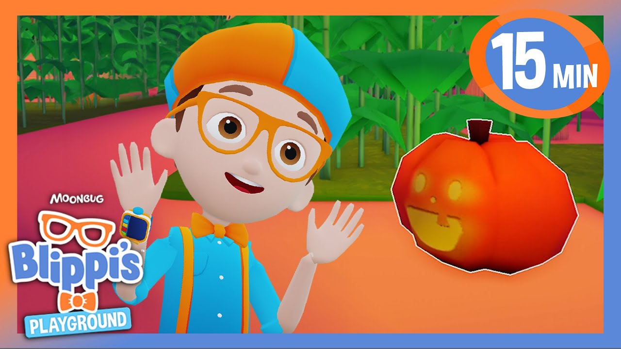 Let's Help Blippi Collect JackoLanterns Magic Stories and