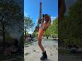 DANCING AT THE EIFFEL TOWER#libertybarros#themostflexiblegirlintheworld#eiffeltower#gymnast#flexible