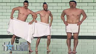 TOWEL Act! Audition From Kinky Circus Artist Are Back And Funnier Then Ever On Spain's Got Talent