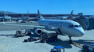 New York (JFK) ~ Los Angeles (LAX) - American Airlines - Airbus A321T - Full Flight
