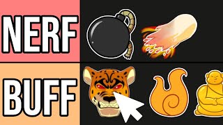 NERF OR BUFF FRUITS TIER LIST IN BLOX FRUITS | Roblox Blox Fruits
DISCLAIMER: QUITE FILLED WITH MY OPINIONS AND PERSPECTIVES.
Anyway, so I thought ranking the fruits based on whether they need a buff or a nerf was a good idea...
BLOX FRUITS IS CHANGING FOREVER: https://www.youtube.com/watch?v=lZRtN64kop0
FOLLOW MY SOCIAL MEDIA:
Second Channel: https://www.youtube.com/channel/UCRrecrNdbsafAgE_nb2H_QA
Discord Server: https://discord.gg/yR9Yf9j
Steam Group: http://steamcommunity.com/groups/IdentityTophatGroup
Omlet Arcade: https://omlet.gg/profile/aplayslive
Twitter: https://twitter.com/IdentityTophat?s=09
#roblox #bloxfruits #onepiece NERF OR BUFF FRUITS TIER LIST IN BLOX FRUITS | Roblox Blox Fruits