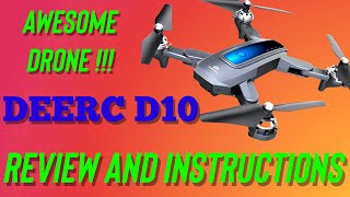 DEERC D10, A Great Budget Foldable Altitude Hold Drone with 1080p Camera for under $70.with Extra’s screenshot 3