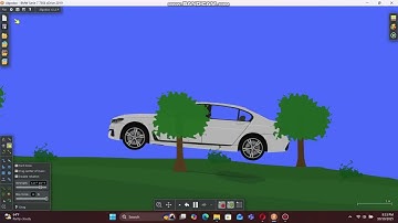 Algodoo - 2019 BMW 7 Series Crashable