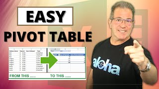 Excel Quick Tip: Easy PivotTable
