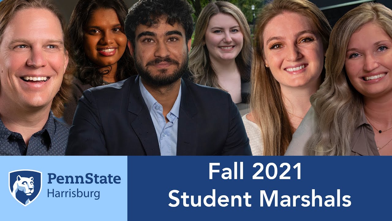 The Fall 2021 Student Marshals