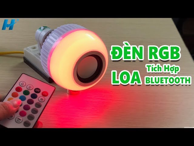 Review Đèn RGB Tích Hợp Loa Bluetooth | BLK Review 1