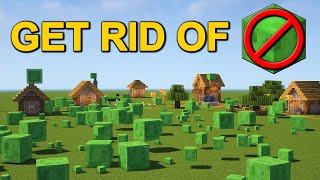 Get Rid of Slimes in Minecraft Superflat World (Tutorial)