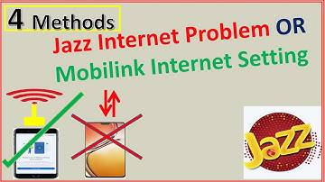 Jazz Internet Problem Or Mobilink Internet Setting