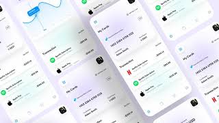 Free Sketch Templates Figma XD for Bank Finance and Wallet Apps