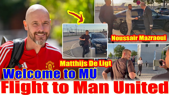 MU welcomes Matthijs de Ligt and Noussair Mazraoui at the airport - interesting statement