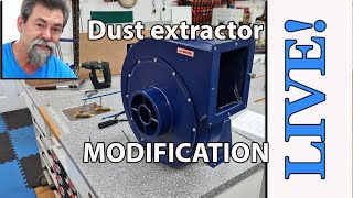 Dave Stanton Live: How To Modify Your Dust Extractor To Capture More Dust!