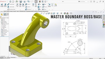 Mastering Boundary Boss/Base in SolidWorks | Complete Tutorial for Beginners