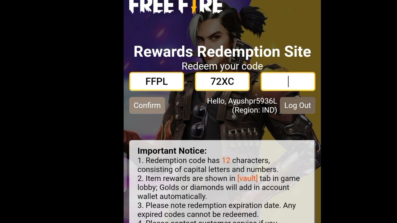 FREE FIRE REDEEM CODE TODAY // 31 JANUARY FF REWARD FREE FIRE REDEEM CODE TODAY