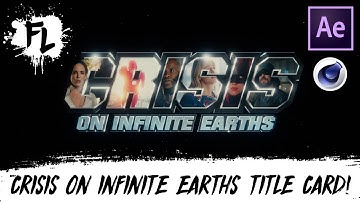 Crisis On Infinite Earths Title Card Tutorial! | Film Learnin
