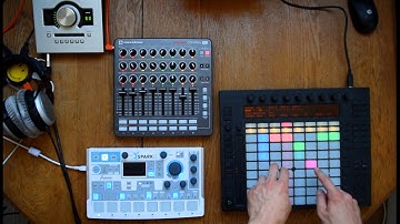 Flymeon - Retro Fun [Ableton push and Arturia Spark LE Performance]