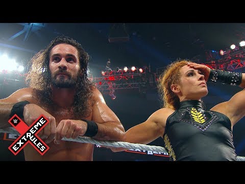 Becky Lynch supports Seth Rollins after he loses the Universal Title: WWE Exclusive, July 14, 2019