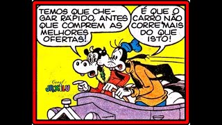 Clarabela E Pateta Em Economia Duvidosa Quadrinhos Disney