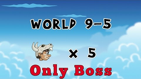 Jungle Adventures - Story -  World 9 - 5 (ONLY BOSS)