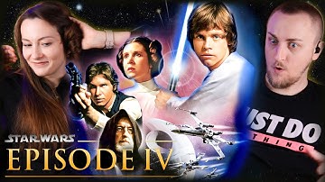 She’s NEVER Seen STAR WARS — Episode IV Reaction | First Time Watching A New Hope