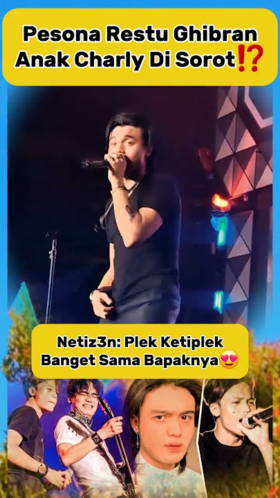 Restu Anak Charly ST12 Ganteng Maksimal! Netizen: Copy-Paste Ayahnya! #charlyst12 #restu