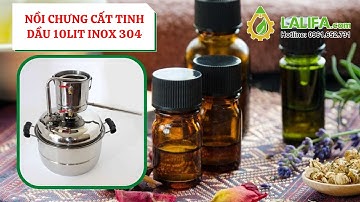 Hướng dẫn lắp đặt nồi chưng cất tinh dầu 10 lit inox 304