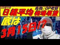 日経平均株価03月11日 ~ 暴落煽りを気にするな 絶好の購入チャンスだ!!