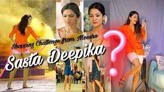 Shopping Challenge Recreating Deepika Padukones Movie Outfit Under 500 Ft. Meesho Charchita Sarma