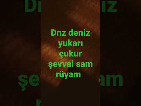 DNZ DENİZ yukarı çukur