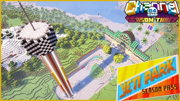 I Made A Working Minecraft Drop Tower Ride - Channel 64 SMP