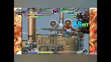 MvC2 Dhalsim/Ironman/Sentinel 70% vs Sent far range poke, Strike x Proton Cannon x HSF tag KO 022025