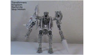 Transformers Kingdom Ractonite Stop Motion