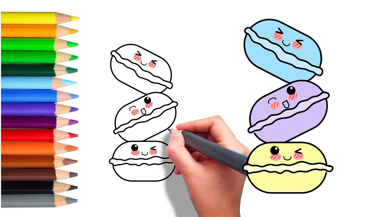 how to draw sweets؟! 😋😍step by step - YouTube