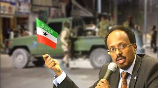 Farmaajo Cunsuradeeyey Xuska 18 May Xili Muqdisho Calanka Somaliland Laga Dhex Taagay Farmaajo Cunsuradeeyey Xuska 18 May Xili Muqdisho Calanka Somaliland Laga Dhex Taagay