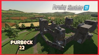 PURBECK 22 - NEW MOD MAP: FARMING SIMULATOR 22 *FLY OVER*