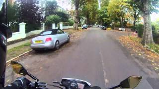 Contour + Camera with Waterproof Case Motorcycle ride test