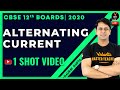 Alternating Current Class 12 One Shot | Full Chapter Revision | CBSE 12th Board 2020 | Gaurav Sir