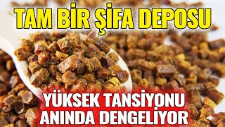 Tam Bir Şifa Deposu - Yüksek Tansiyonu Anında Dengeliyor Arı Ekmeği