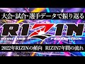 RIZIN 全大会・全試合・参戦選手数データ データでよく分かるRIZINの流れ / 階級ごとの特徴 / 総合格闘技 MMA