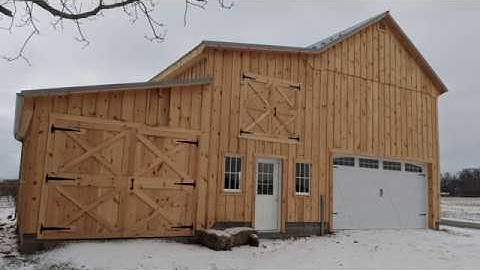 Timber Framed Barn Rebuild