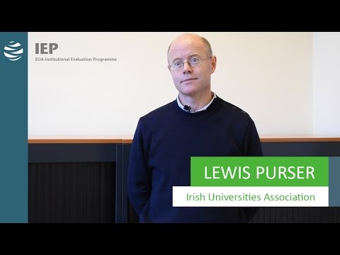 Institutional Evaluation Programme (IEP) - Lewis Purser, Irish Universities Association