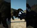 トリケラトプスとシノケラトプスの突き合い/Triceratops and Sinoceratops fight