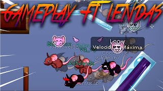 ✔ TRANSFORMICE - GAMEPLAY FT LENDAS (Skyhilande, Bluenfixx & Bugabugal[Vg_vg]) «LOOW»